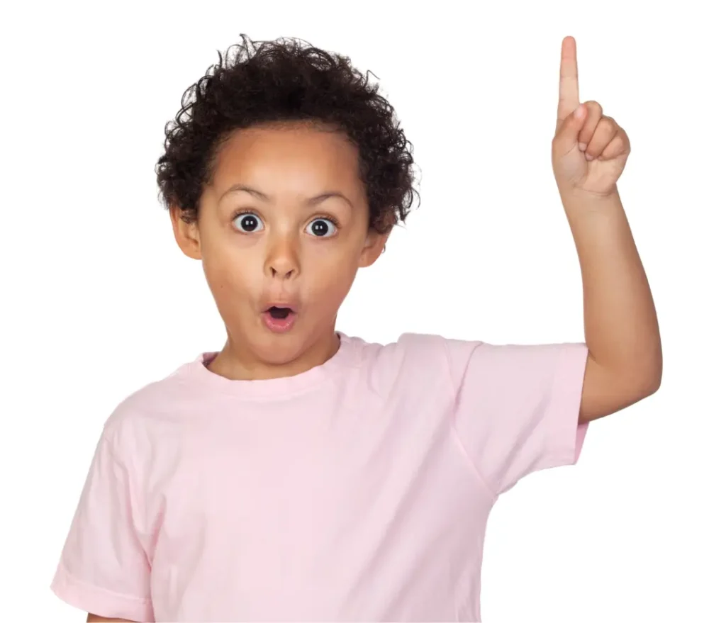 young child excited to go to the dentist